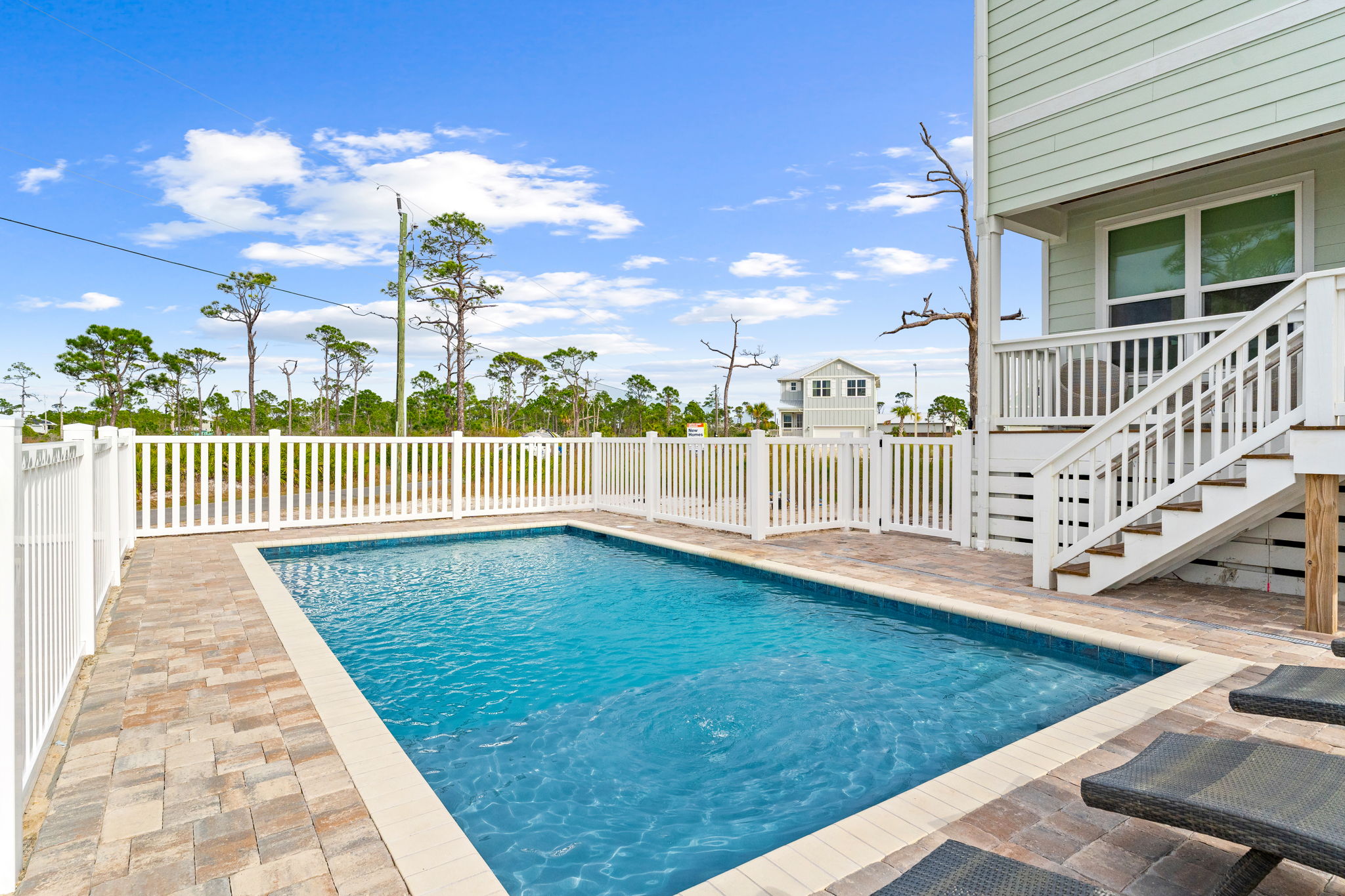 Pool and outdoor space at Coco Cabana
